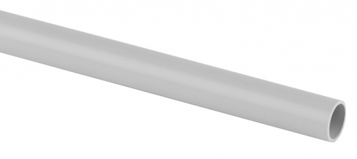 Труба жесткая (серый) ПВХ d 50мм (3м) | Б0036391 | ЭРА