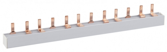 Шина соединительная типа PIN NO-222-07 для 2-ф нагр. 100А 54 мод. | Б0033383 | ЭРА