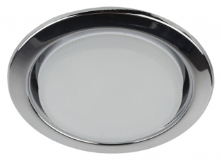 Светильник точечный встраиваемый KL35 CН-10 под лампу Gx53, 220V, 13W, хром (упаковка 10 шт) | Б0033033 | ЭРА