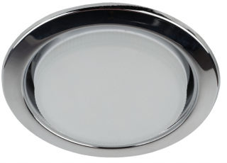 Светильник встраиваемый точечный под лампу GX53 KL35 CН-10 /1 220V, 13W,хром (упаковка 10 шт) | Б0048948 | ЭРА