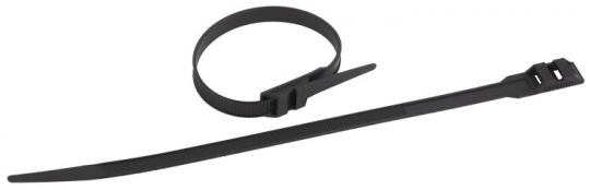 Стяжка кабельная для СИП 9*180 цвет чёрный (упак. 100 штук) (25/50/300) NO-KS0-51| Б0043920 | ЭРА