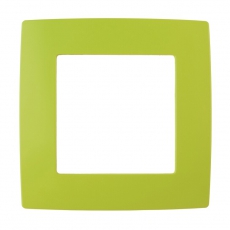Рамка на 1 пост 12-5001-26 , лайм (20/200/5000) |Б0019391 | ЭРА