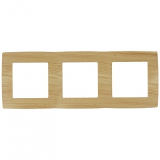 Рамка на 3 поста 12-5003-11 , сосна (15/150/2400) |Б0019148 | ЭРА