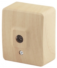 Розетка TV 11-3201-11 одиночная, ОУ, Эксперт, сосна (16/160/3200) |Б0020726 | ЭРА