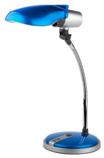 Светильник настольный на основании NE-301 15Вт КЛЛ Е27 синий | C0044900 | ЭРА
