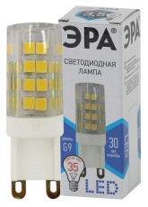 Лампа светодиодная LED 3,5Вт G9 220В 4000К smd JCD капсульная | Б0027862 | ЭРА