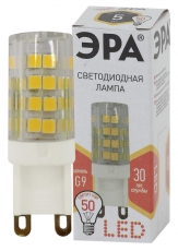 Лампа светодиодная LED 5Вт G9 220В 2700К smd JCD капсульная | Б0027863 | ЭРА