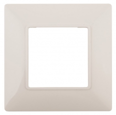 14-5001-02 Электроустановка ЭРА Рамка на 1 пост, Эра Elegance, сл.кость | Б0034382 | ЭРА