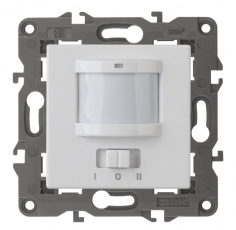 14-4103-01 Электроустановка ЭРА Датчик движения 2-проводной, 180-240В, 200Вт, IP20, Эра Elegance, белый | Б0034352 | ЭРА