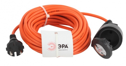 Удлинитель силовой ЭРА UPx-1-2x0.75-10m-IP44 в бухте б/з 1 гн 10м ПВС 2х0.75 | Б0043036 | ЭРА