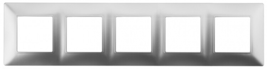 14-5005-03 ЭРА Рамка на 5 постов, Эра Elegance, алюминий | Б0034407 | ЭРА