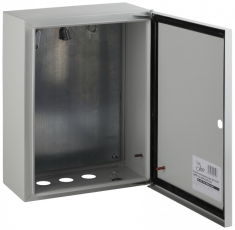 Корпус металлический навесной ЭРА Корпус металлич. ЭРА SIMPLE Щит с монтажной панелью ЩМПг-04_IP54 (400х300х165) | Б0041666 | ЭРА