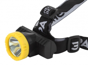 Фонарь налобный GA-802 серия Практик [3Вт, литий, USB] | Б0033765 | ЭРА