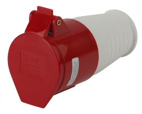 Розетка переносная 224 3Р+РЕ 32А 380В IP44 | Б0032865 | ЭРА