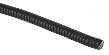 Металлорукав Р3-ЦПнг-32 (черный) с протяжкой 20м | Б0036559 | ЭРА