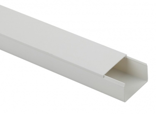 KK-W-40-25 Кабель-канал ЭРА 40x25 белый (40м.) | Б0031136 | ЭРА