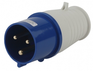 Вилка переносная 023 2Р+РЕ 32А 220В IP44 | Б0032852 | ЭРА