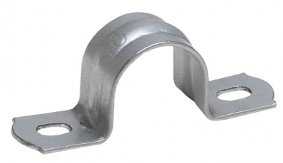 Скоба металлическая двухлапковая d 12-13мм (100шт) (100/2000/48000) | Б0036424 | ЭРА