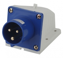 Вилка стационарная 513 2Р+РЕ 16А 220В IP44 | Б0032855 | ЭРА