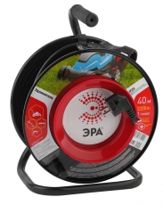 Удлинитель силовой RP-1-3х0.75-40m пласт. катушка с заземл. 40м 1гн 3х0.75мм2 | Б0033018 | ЭРА