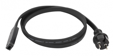 Набор для подключения Белт-лайт ERABL- SET (шнур питания с вилкой+ коннектор, на 2 жил.), черный | Б0049180 | ЭРА