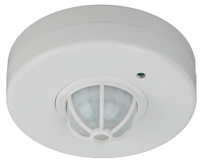 Датчик движения MD 016 белый, макс. нагрузка 1200Вт, угол обзора 360гр, дальность 6м (50/750) | Б0043793 | ЭРА