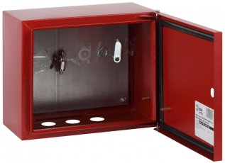 Щит с монтажной панелью КРАСНЫЙ ЩМПг-02 IP54 (250x300x175) (72) | Б0047700 | SIMPLE ЭРА