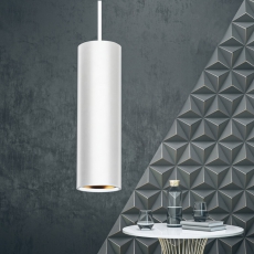 Светильник подвесной подсветка PL1 GU10 WH 300 GU10, D80*300мм, белый | Б0041508 | ЭРА