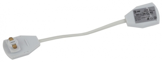 Коннектор для шинопровода гибкий белый TR7 - C 2W-FL WH | Б0032171 | ЭРА