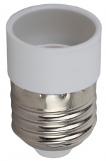 Переходник E27-E14, пластик, белый | Б0043745 | ЭРА