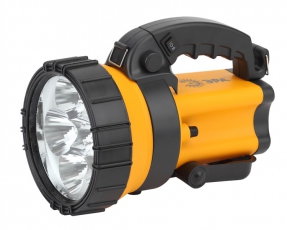 Фонарь прожекторный PA-605 АЛЬФА 6x1Вт LED SMD, литий 3Ач, сигнал.св., ЗУ 220V+12V, карт] | Б0031039 | ЭРА