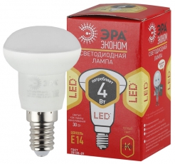 Лампа светодиодная LED  4Вт E14 220В 2700К smd R39 ECO. отражатель (рефлектор) | Б0019078 | ЭРА