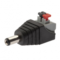 Разъем R-DC03 штекер DC питания 2. 1х5. 5 с быстрозажимной колодкой | Б0048310 | ЭРА