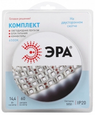 Комплект светодиодной ленты 5050kit-14,4-60-12-IP20-6500-5m | Б0043065 | ЭРА