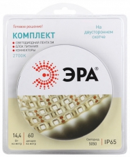 Комплект светодиодной ленты 5050kit-14,4-60-12-IP65-2700-5m | Б0043069 | ЭРА
