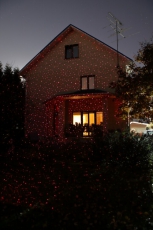 Светильник садово-парковый проектор ERAPR024-01 на солнечной батарее, пластик, 34 см | Б0038500 | ЭРА