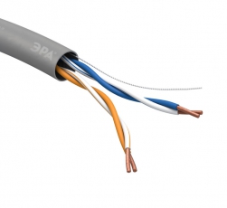 ЭРА Кабель витая пара U/UTP 2x2x24AWG Cat5e CU PVC 305м SIMPLE | Б0044425 | ЭРА