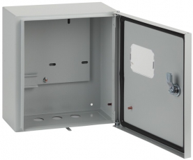 Корпус металлический навесной ЭРА Корпус металлич. ЭРА ЩУ-1/1-0-76 IP54 (1 дверь) (310Х300Х150) | Б0028768 | ЭРА