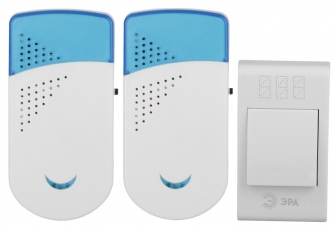 Звонок ЭРА TWIN-R беспроводной | Б0019878 | ЭРА