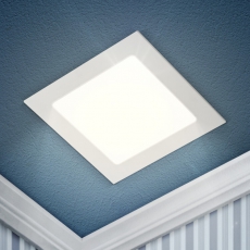 Светильник светодиодный встраиваемый downlight LED 2 24Вт 4000К белый квадрат | Б0019462 | ЭРА