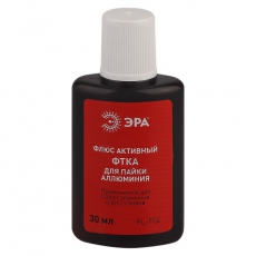 Флюс PL-F04 активный ФТКА для пайки алюминия 30 мл | Б0052566 | ЭРА