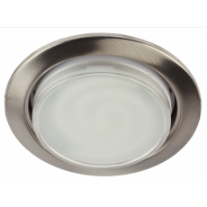 Светильник встраиваемый точечный под лампу GX53 KL35 SN /1 (к) 220V, 13W,сатин никель | Б0048943 | ЭРА