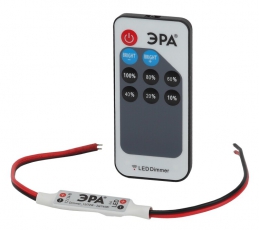 Диммер для светодиодной ленты Dimmer_12/72W - 24/144W Dimmer_12/72W - 24/144W | Б0043441 | ЭРА