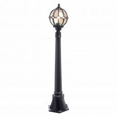 Светильник садово-парковый PL3706 столб круглый 60W 230V E27, черный | 6343 | Feron