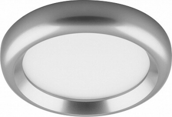 Светильник светодиодный встраиваемый декоративный AL614, 7W, 560 Lm, 4000К, серебро | 28916 | FERON