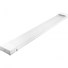 Светильник светодиодный линейный AL5020 36W 2600Lm 4000K, рассеиватель призма в стальном корпусе, 1200*23*60мм | 32408 | FERON