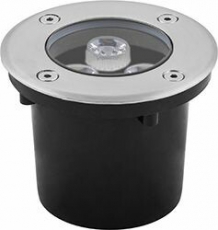 SP4111 Светильник тротуарный,3LED теплый белый,3W,100*H80mm,вн.диаметр:70mm,IP67 | 32012 | FERON