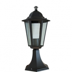 Светильник садово-парковый 6104 60W 230V E27 170*170*370мм черный | 11058 | FERON