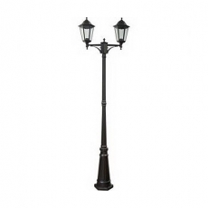 Светильник садово-парковый 8114 2*100W 230V E27 155*590*2290мм черный | 11213 | FERON