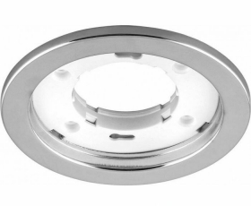 Светильник потолочный встраиваемый под лампу GX53 DL53 15W 230V GX53, без лампы, хром | 28454 | FERON